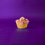 White Chocolate Raspberry Cupcake
